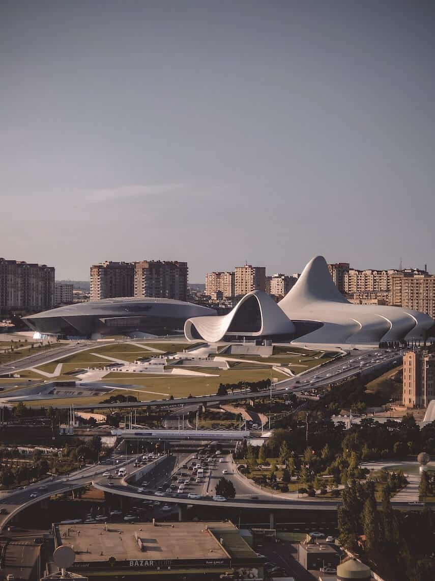 Baku, Azerbaijan. Heydar Aliyev Center