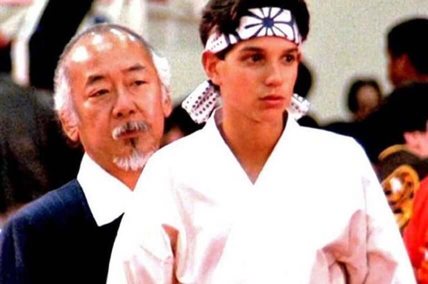 Karate Kid with Mr Miyagi