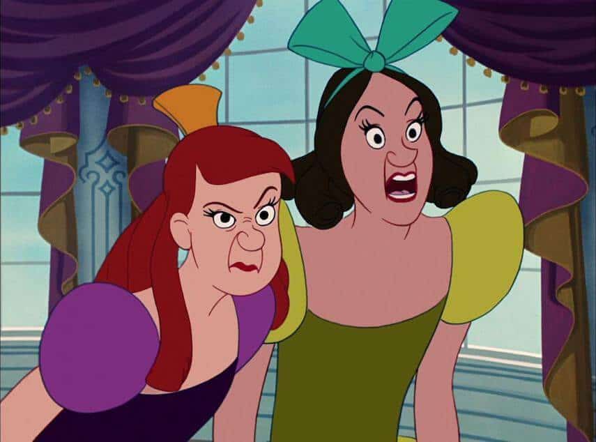 Anastasia and Drizella from Cinderella