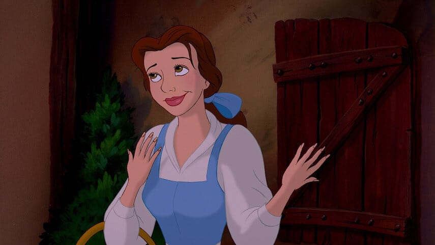 Animated Belle screenshot from Beauty and the Beast