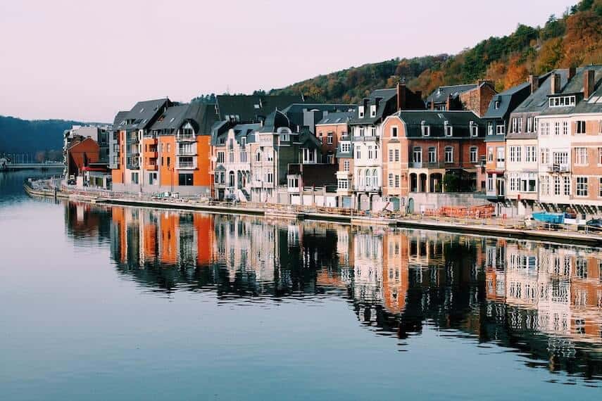 Belgian Village on the water