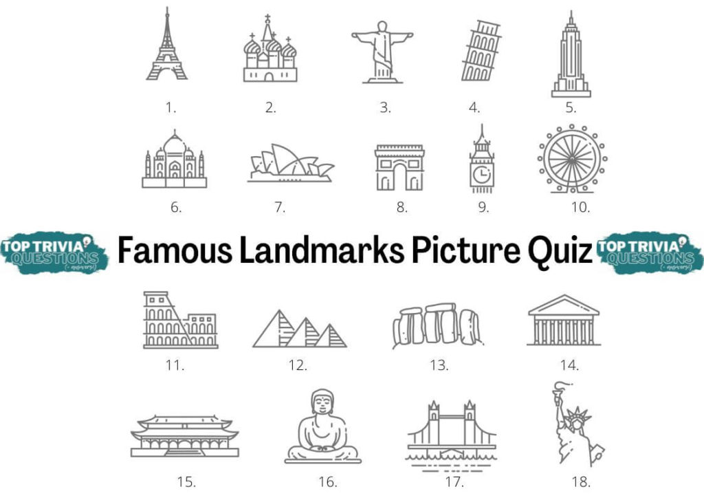 ULTIMATE Famous Landmarks Quiz (inc. Picture Quiz!) Top Trivia Questions