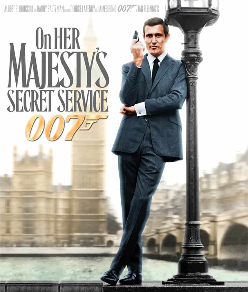 On her Majesty's Secret Service Movie Poster